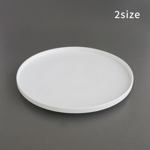 立渕丸皿 2サイズ 有田焼 金善製陶所 金善窯 プレート皿(20cm~) スノー 日本製