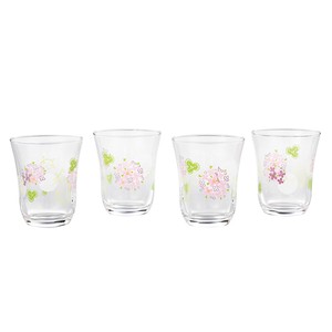 杯子/保温杯 玻璃杯 4个每组 日本制造