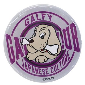 【缶バッジ】GALFY ガルフィー 44mmカンバッジ グレー