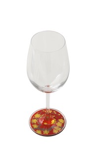 Ume Floral Pattern Wine Glass Makie Wine Glass Light Pink 2022