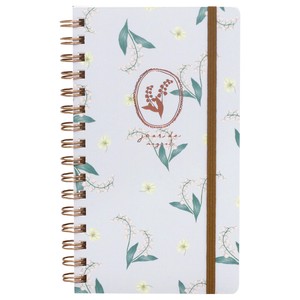 Notebook Blue Lily Of The Valley
