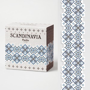 人気アイテム　レーステープ『Scandinavia Frost』30mm　日本製　手帳　デコレーション