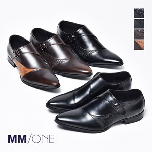 [色限定 SALE] 異素材ミックス ドレスシューズ 革靴 メンズ  MPT120-6-K [ MM/ONE / エムエムワン ]