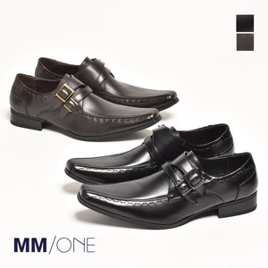 [ 定番商品 ] ダブルストラップ ビジネスシューズ 革靴 メンズ  MPT293 [ MM/ONE / エムエムワン ]