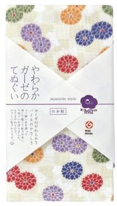 日本製 made in japan ジャパニーズスタイル 小紋菊 てぬぐい JS6110