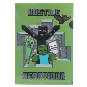 【ファイル】マインクラフト MINECRAFT A4シングルクリアファイル Aタイプ「2022新作」
