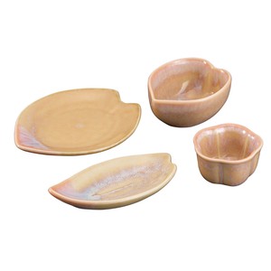 Pottery Sakura Plate Mini Dish Mini Dish Spice Tray Mino Ware Made in Japan