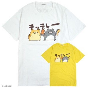 LINE Character Cat T-shirt Short Sleeve Print Men's LL