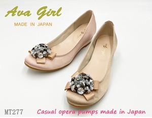 宴会女鞋 售完即止 大 浅口鞋 4cm 日本制造