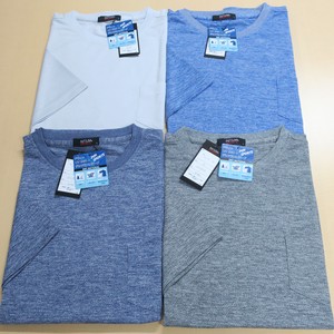 SPORTS Short Sleeve Dry UV Cut Honeycomb Tape T-shirt