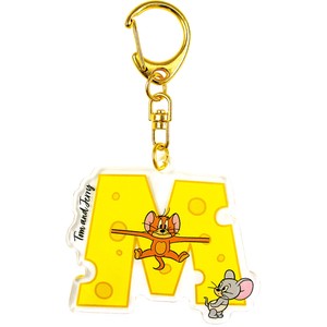 T'S FACTORY Key Ring Tom and Jerry Acrylic Key Chain M