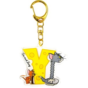T'S FACTORY Key Ring Tom and Jerry Acrylic Key Chain
