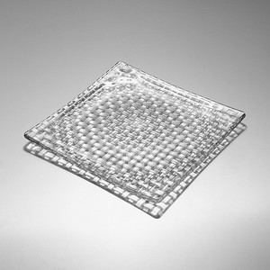 Square Plate 2 8 cm Clear Transparency Plate
