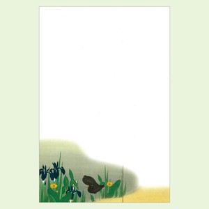 絵はがき〈四季花鳥図（夏）〉酒井抱一　NK−002