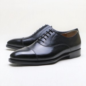 SHOEISM : Straight tip Shoes Leather Sole Men's Business Shoes Men's Shoe