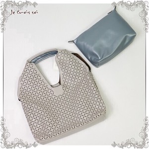 Laser Cut Mesh Material Material Artificial Leather Parent And Child 2 Bag