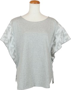 袖プリントTシャツ