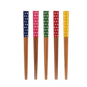 Chopsticks Assortment 2-types 5-colors Made in Japan
