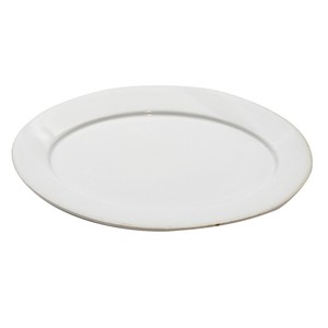 Mino ware Main Plate White