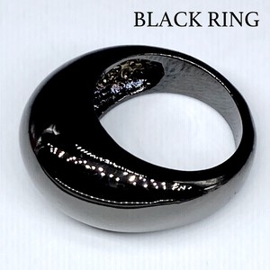 真鍮リング ブラックリング 指輪 エースリング 黒い指輪 フリーリング アクセサリー BK38「2022新作」