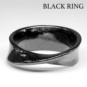 真鍮リング ブラックリング 指輪 エースリング 黒い指輪 シンプル アクセサリー W58「2022新作」