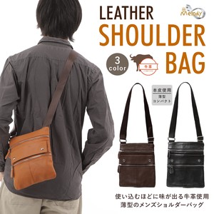 Shoulder Bag Shoulder Slim Genuine Leather