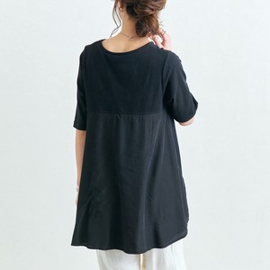 Switching smooth Short Sleeve T-shirt
