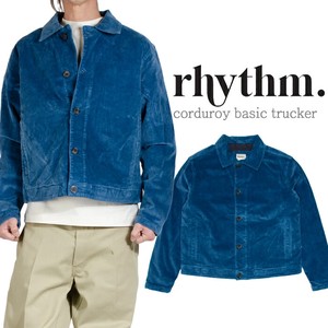 Rhythm. (リズム) ジャケット コーデュロイ Corduroy Basic Trucker