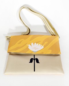 Shoulder Bag Flower Print 2-way