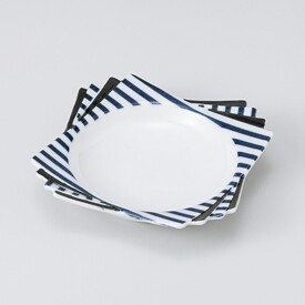 Mino ware Side Dish Bowl Stripe