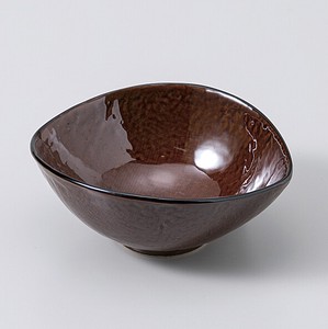 アメ釉レモン型小鉢 [minoware Mino ware 美濃焼]「2022新作」