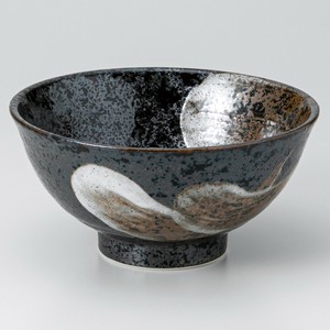 明世荒刷毛5.0和丼 [minoware Mino ware 美濃焼]