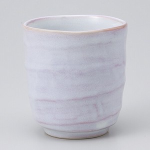 Kohiki Pink Sushi Japanese Tea Cup Mino ware