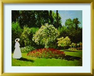 Claude Monet Signora in giardno L(GD)