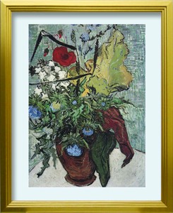 Vincent van Gogh Vaso di fiori con papavero S(GD)