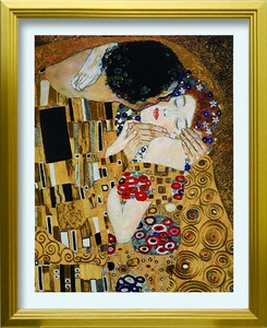 2024年2月20日より価格改定 3.800円→4.500円 Gustav Klimt The kiss S(GD)