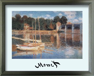 2024年2月20日より価格改定 3.800円→4.500円 Claude Monet ponte ad Argeteuil S(SV)