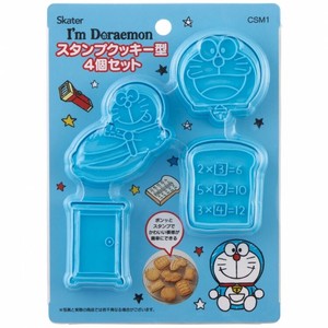 Stamp Cookie Mold Confectionery Tools 4 kinds Set Doraemon