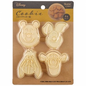 Stamp Cookie Mold Confectionery Tools 4 kinds Set Winnie The Pooh