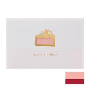 Greeting Card Happy Birthday Cake