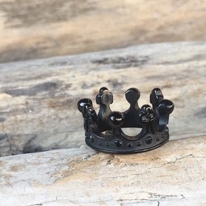 Stainless-Steel-Based Ring black