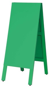緑　多目的A型案内板（マグネットも使える）Double side Magnetic A Frame Chalk board 「2025新作」