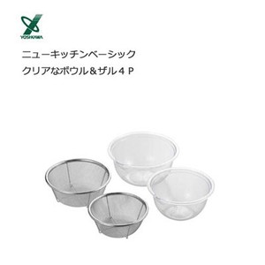 Strainer Clear Set of 4