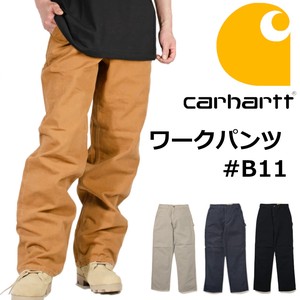 CARHARTT (カーハート) ワークパンツ ダック生地 Washed Duck Work Pant #B11