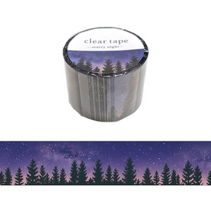 Clear Tape 95133 starry night 30mm width x Length 3m