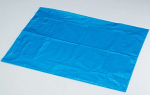透明フリージング バッグ ブルー（10枚入り）【ケーキ・パン生地・和菓子　冷凍冷蔵保管】