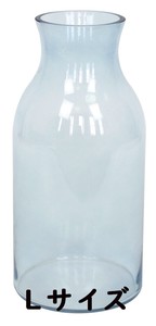 ガラスボトルブルー　3サイズ