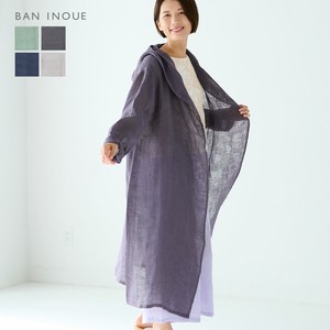 Cardigan Hooded Kaya-cloth Made in Japan