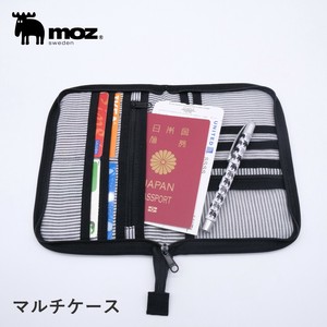 【ポーチ】 マルチケース 母子手帳 お薬手帳 機能性 便利 旅行 かわいい おしゃれ moz モズ
