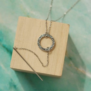 银链（银坠） 项链 宝石 长款 日本制造